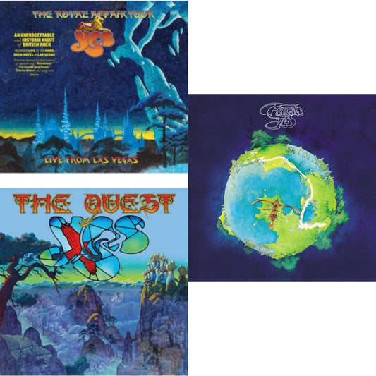 Yes - Quest (2LP/2CD) & Royal Affair Tour (Live In Las Vegas) & Fragile (Super Deluxe/LP/CD/DVD)