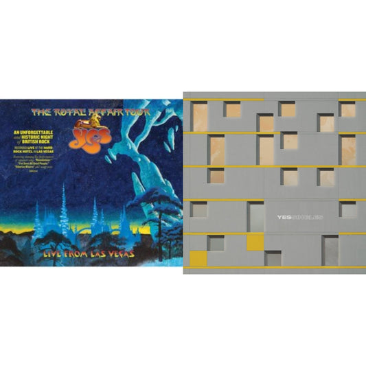 Yes - Yessingles (Yellow/Orange/Black Splatter LP Vinyl) (Rocktober) & Royal Affair Tour (Live In Las Vegas)