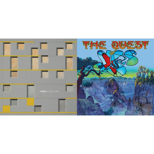 Yes - Yessingles (Yellow/Orange/Black Splatter LP Vinyl) (Rocktober) & Quest (2LP/2CD/Sky Blue Vinyl) (I)