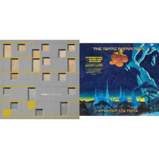 Yes - Yessingles (Yellow/Orange/Black Splatter LP Vinyl) (Rocktober) & Royal Affair Tour (Live In Las Vegas)