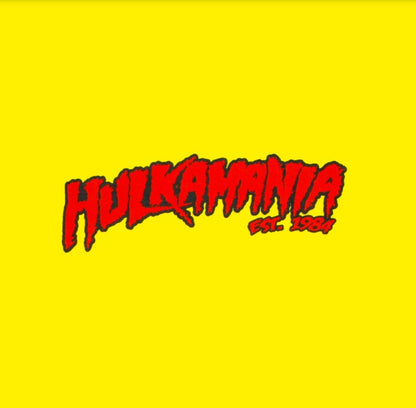 Yellow Hulkamania Youth T-Shirt
