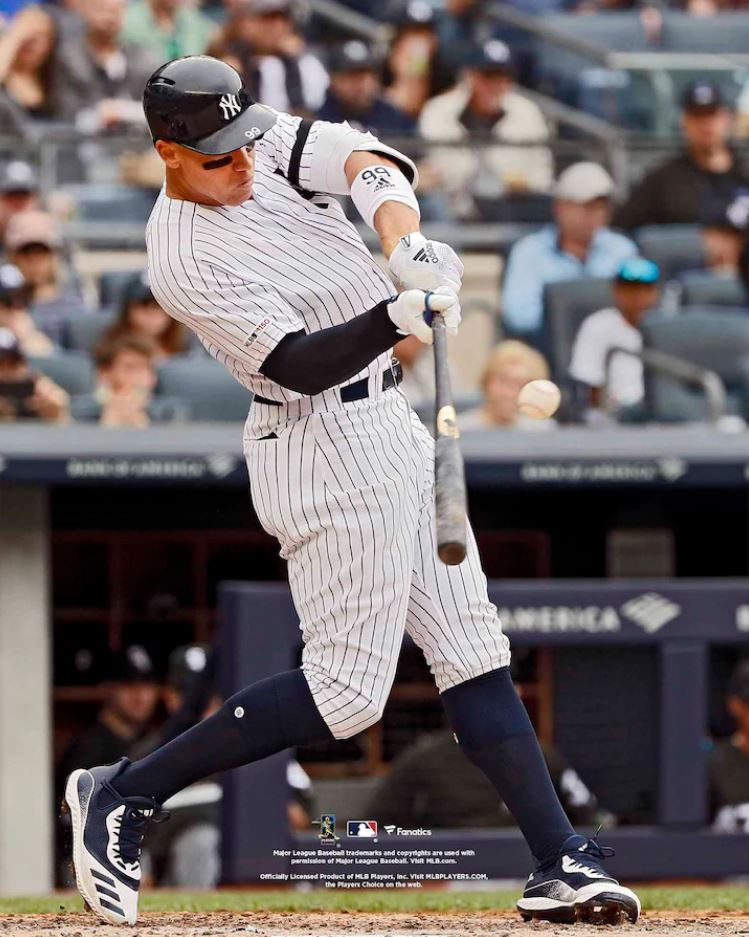 Aaron Judge in Action New York Yankees 8" x 10" Baseball Photo