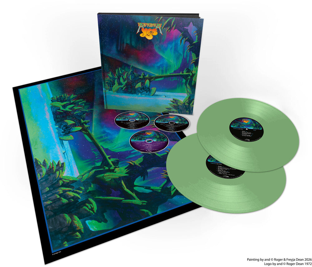 Yes - Aurora (Light Green Vinyl + 2-CD + Blu-ray) Vinyl Record
