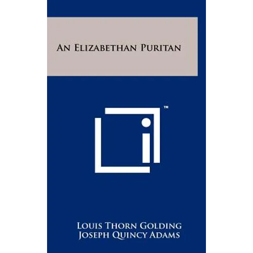 An Elizabethan Puritan