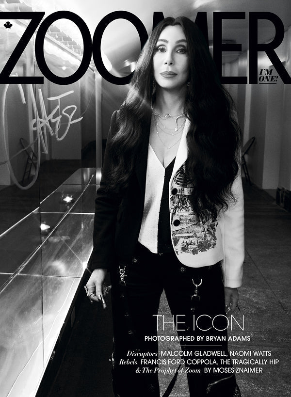 Zoomer Magazine - October/November 2024: Life Lessons From Iconic Pop Star Cher, Catching Up With Francis Ford Coppola, Malcolm Gladwell & Naomi Watts, How Food Can Treat Your Mood & More!