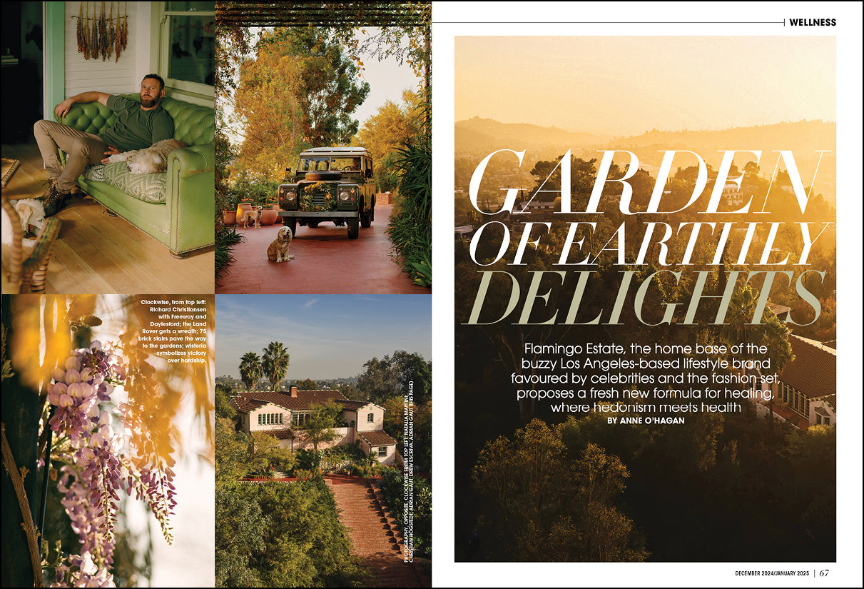 Zoomer Magazine - December 2024/January 2025: Exclusive Interview With Jamie Lee Curtis On Turning Over A New Leaf, Richard Christiansen's Garden Delights, Caribbean Holiday Inspirations & More!