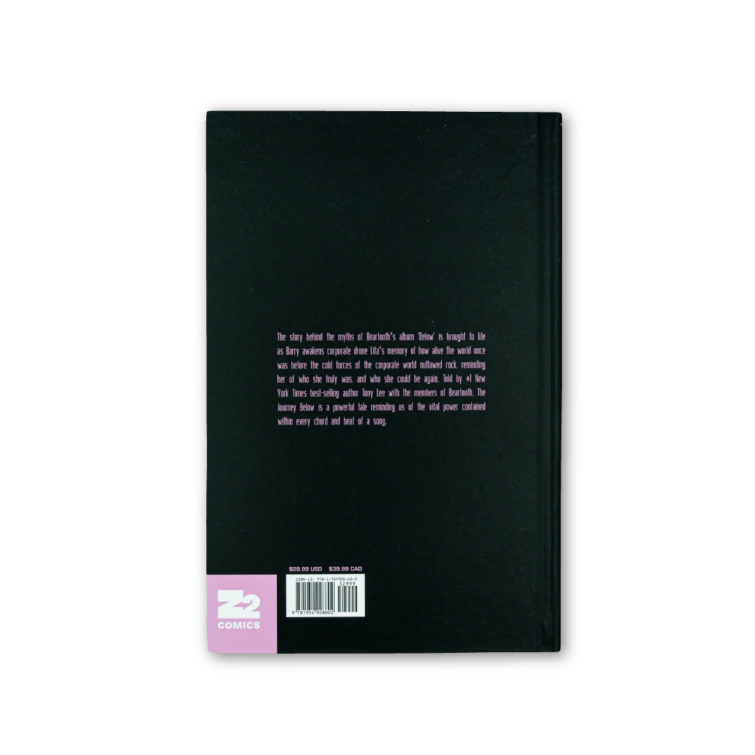 Beartooth The Journey Below - SIGNED Super Deluxe Bundle Book Vinyl Record