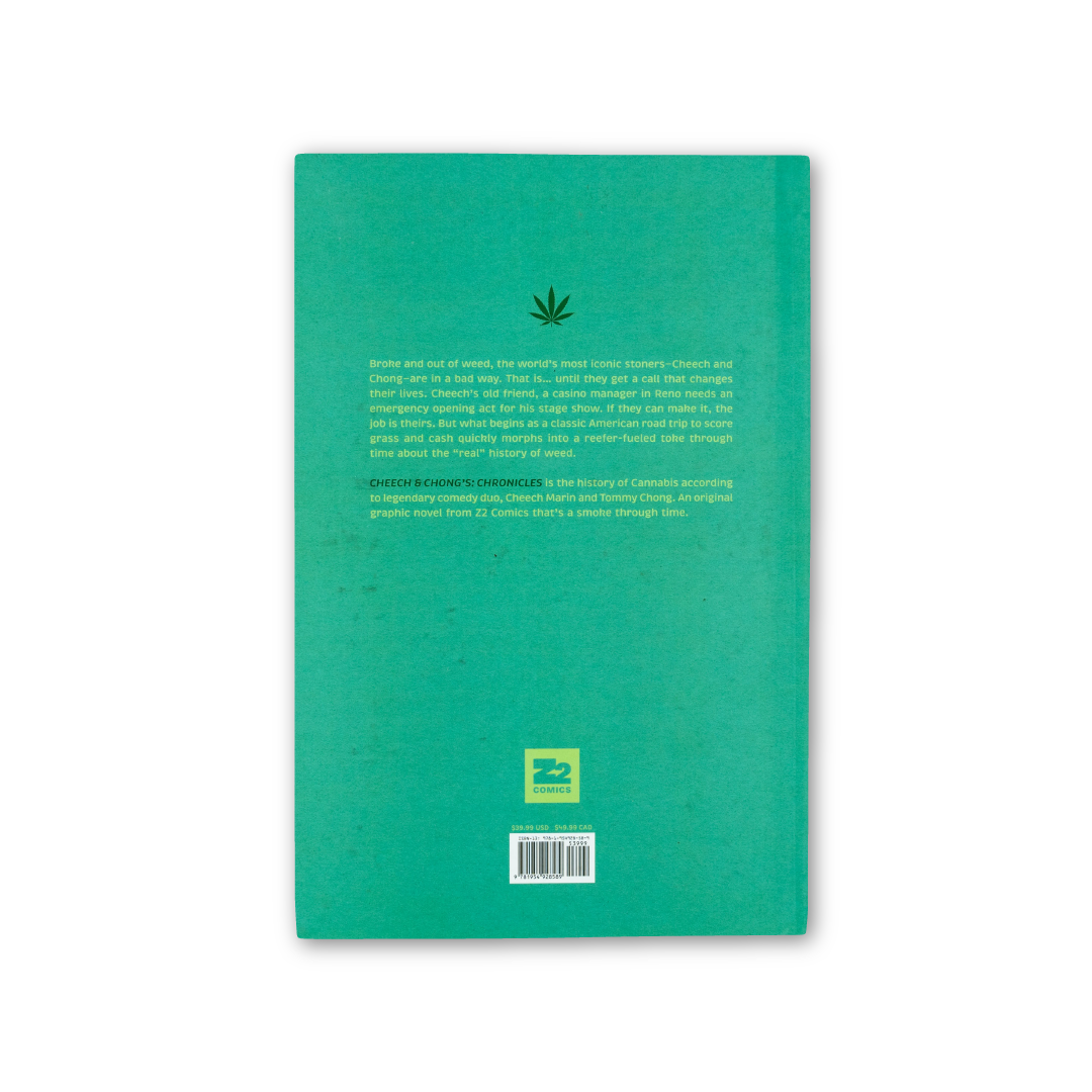 Cheech & Chong's Chronicles The Graphic Novel Hardcover Book