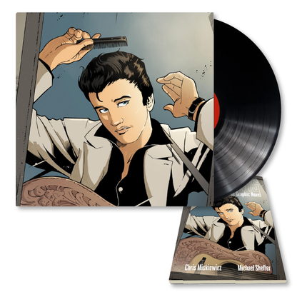 Elvis Presley (1956 Self-Titled Album) Limited Edition Picture Disc Vinyl Record LP & Book