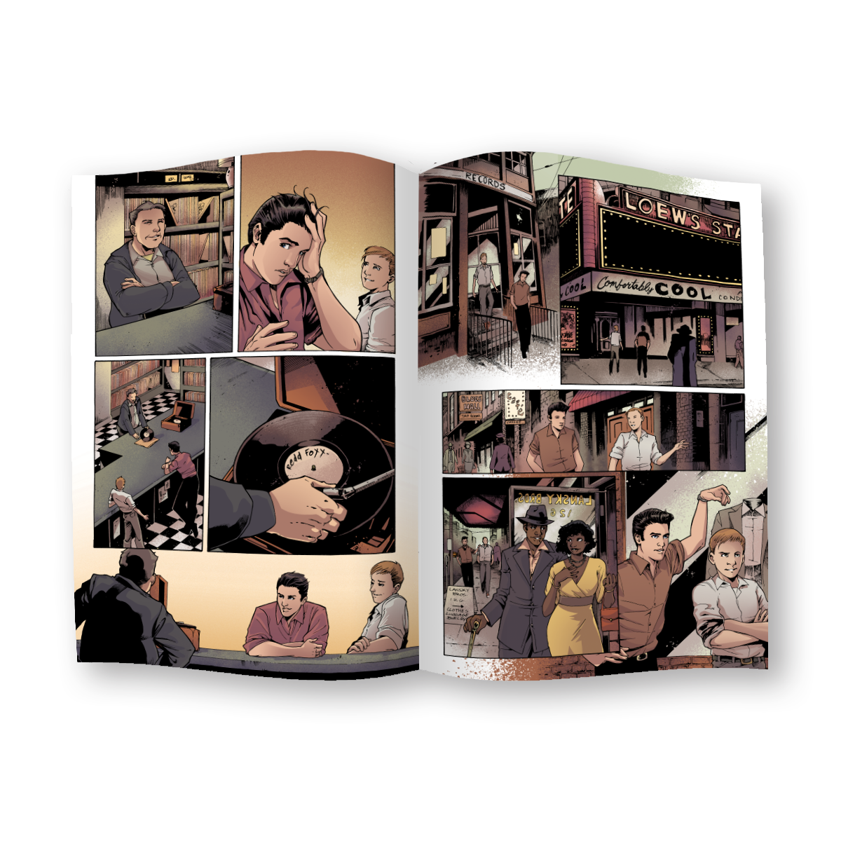 Elvis Presley The Official Graphic Novel - Deluxe Bundle Edition Book