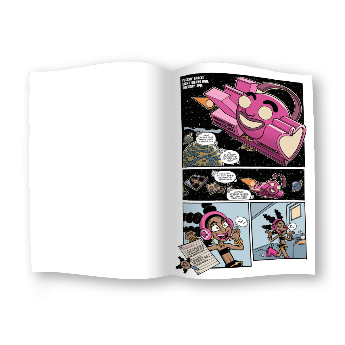 Rico Nasty Nightmare Vacay Book
