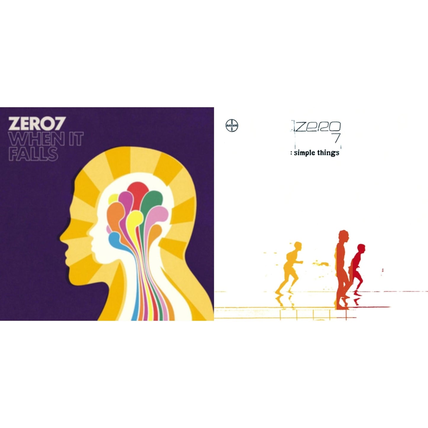 Zero 7 - Simple Things & When It Falls - LP Vinyl Bundle