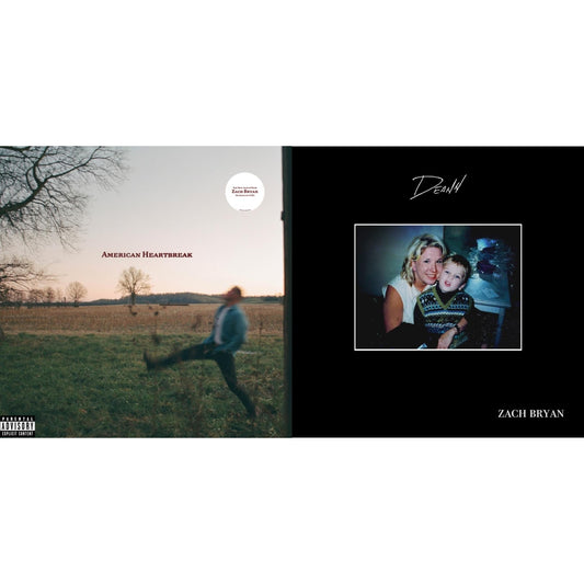 Zach Bryan - American Heartbreak & Deann - LP Vinyl Bundle