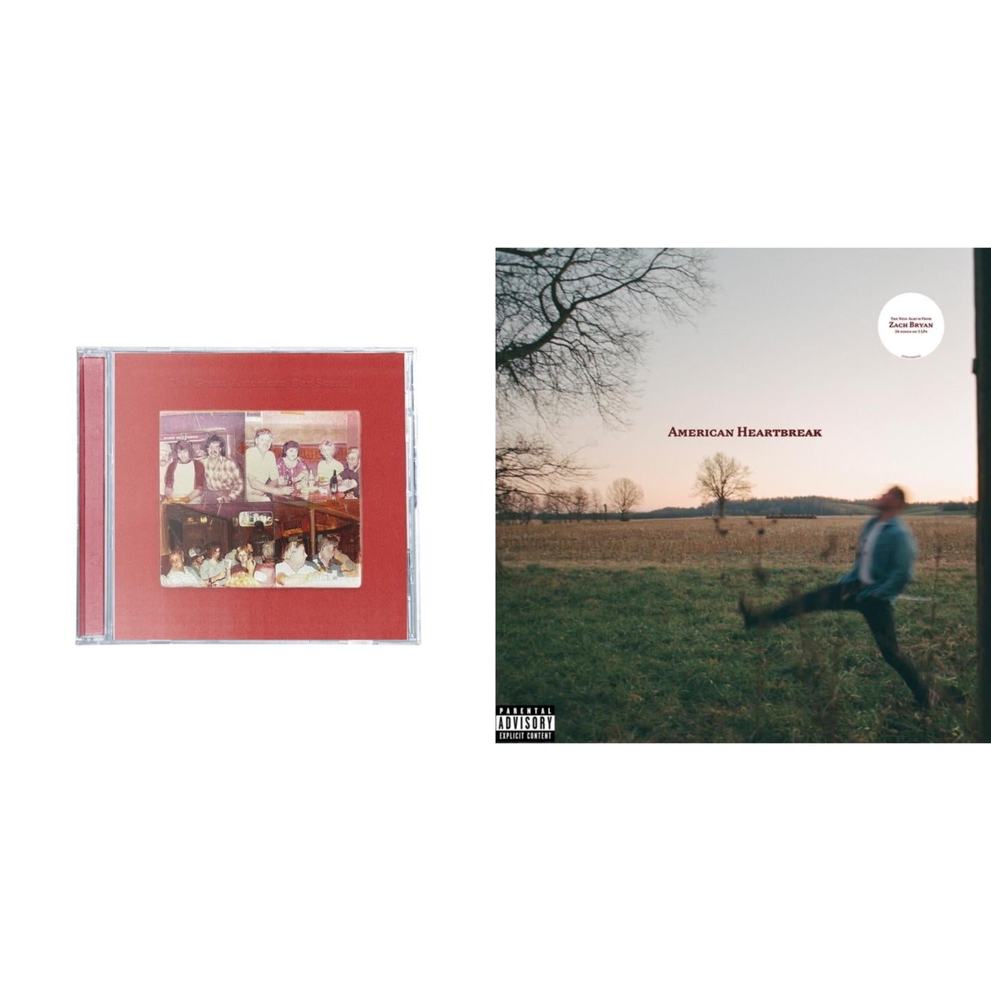 Zach Bryan - Great American Bar Scene & American Heartbreak - CD Bundle
