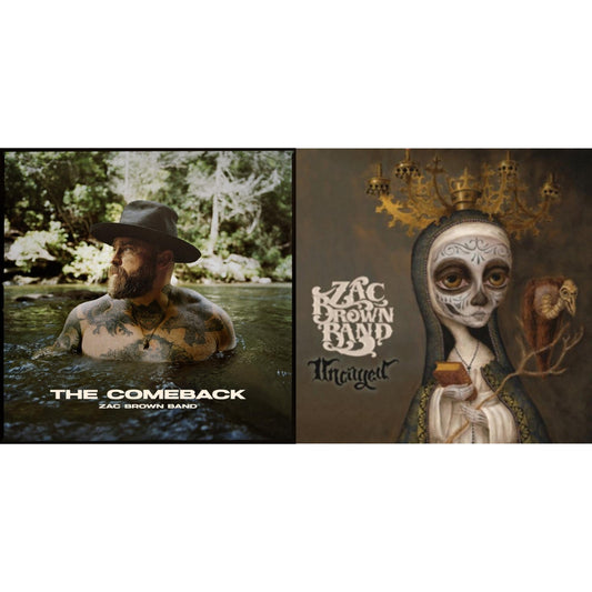 Zac Band Brown - Comeback & Uncaged - CD Bundle