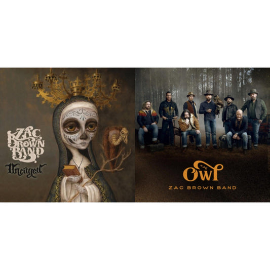 Zac Band Brown - Uncaged & Owl - CD Bundle