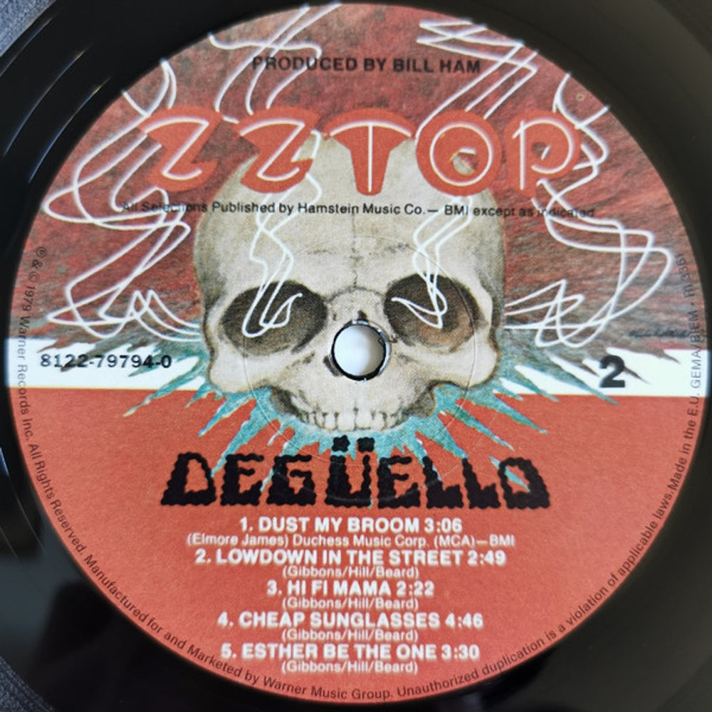 ZZ Top – Deguello (LP Vinyl) Vinyl Record