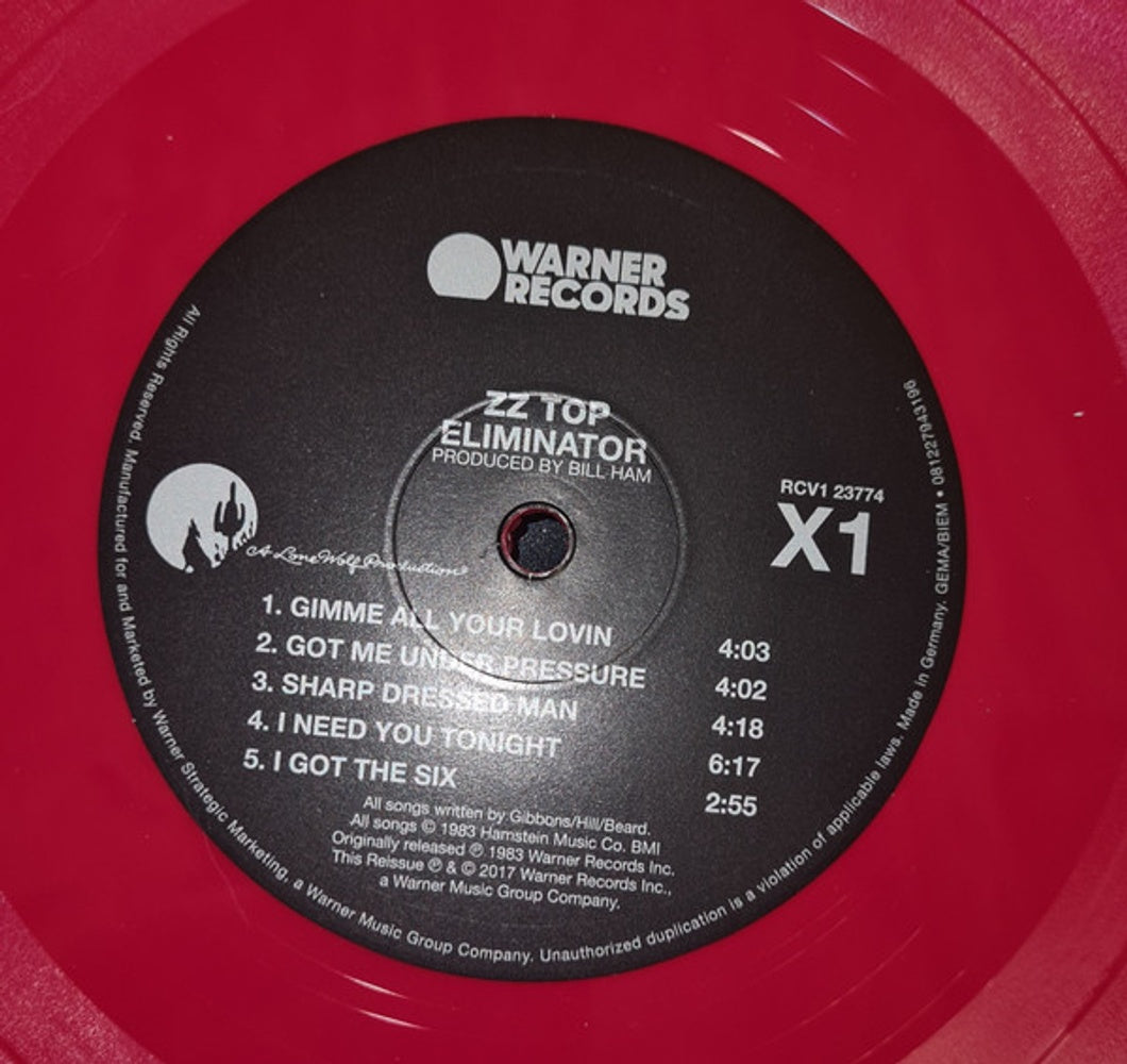 ZZ Top – Eliminator (LP Vinyl) Vinyl Record