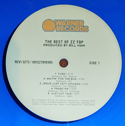 ZZ Top – The Best Of ZZ Top (LP Vinyl) Vinyl Record