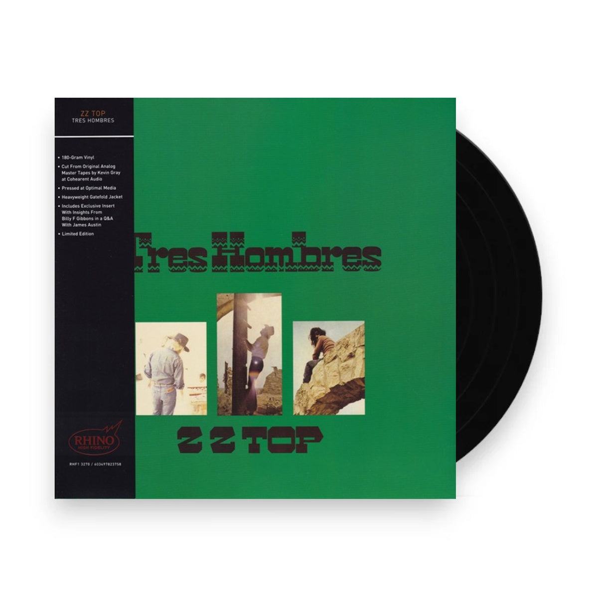 ZZ Top – Tres Hombres (LP Vinyl) Vinyl Record