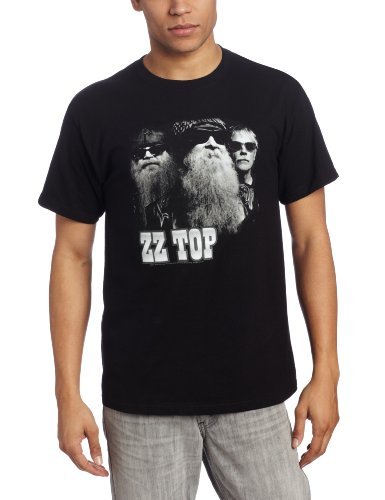 ZZ Top Zz Top Black Photo Shirt Men'S T-Shirt, Black, X-Large [T-Shirt] Officially Licensed