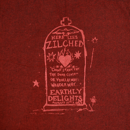 Zilched 'Here Lies Zilched' Tote
