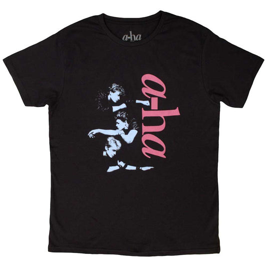 a-ha Vertical Logo [T-Shirt] Officially Licensed
