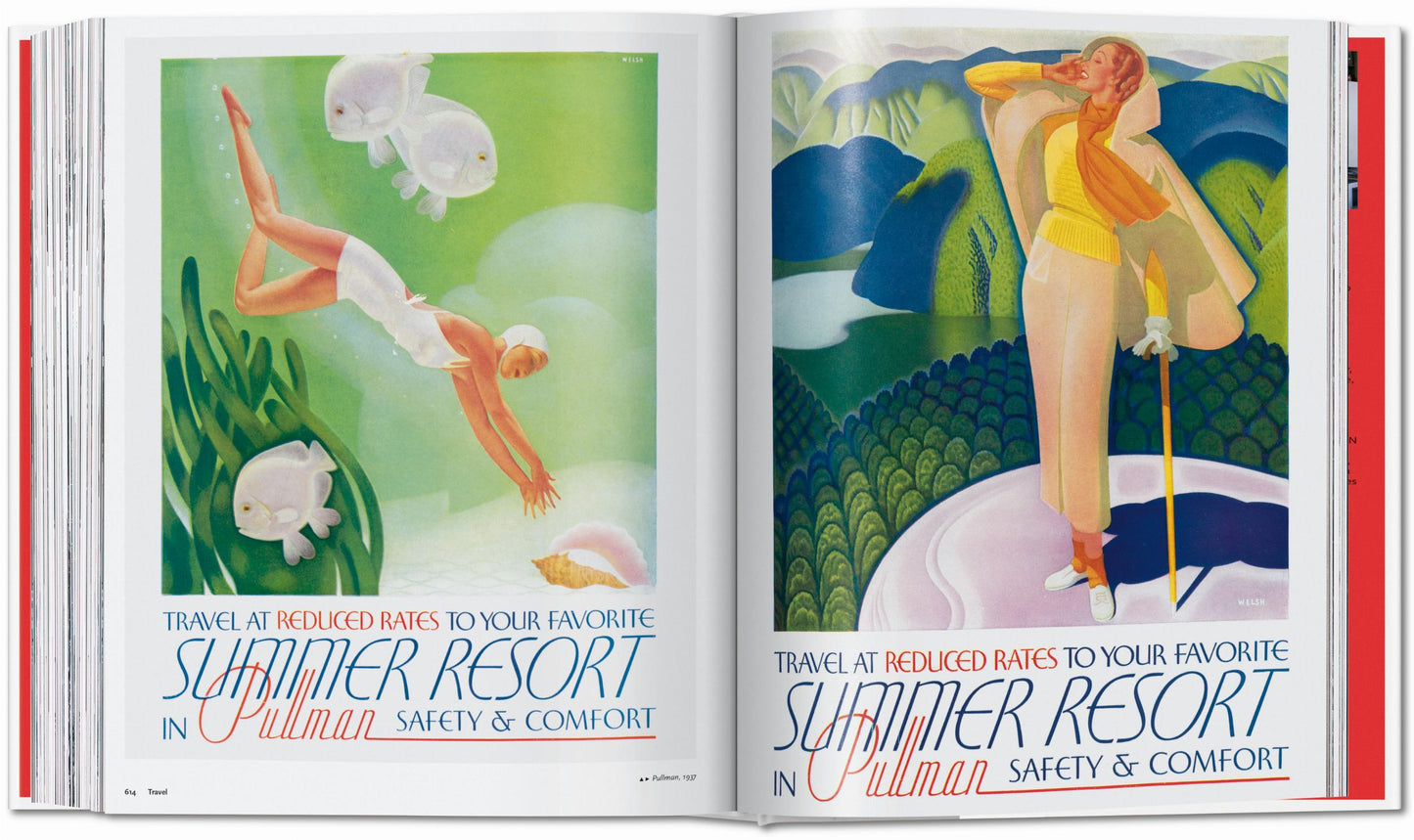 All-American Ads of the 30s (German, French, English) Book