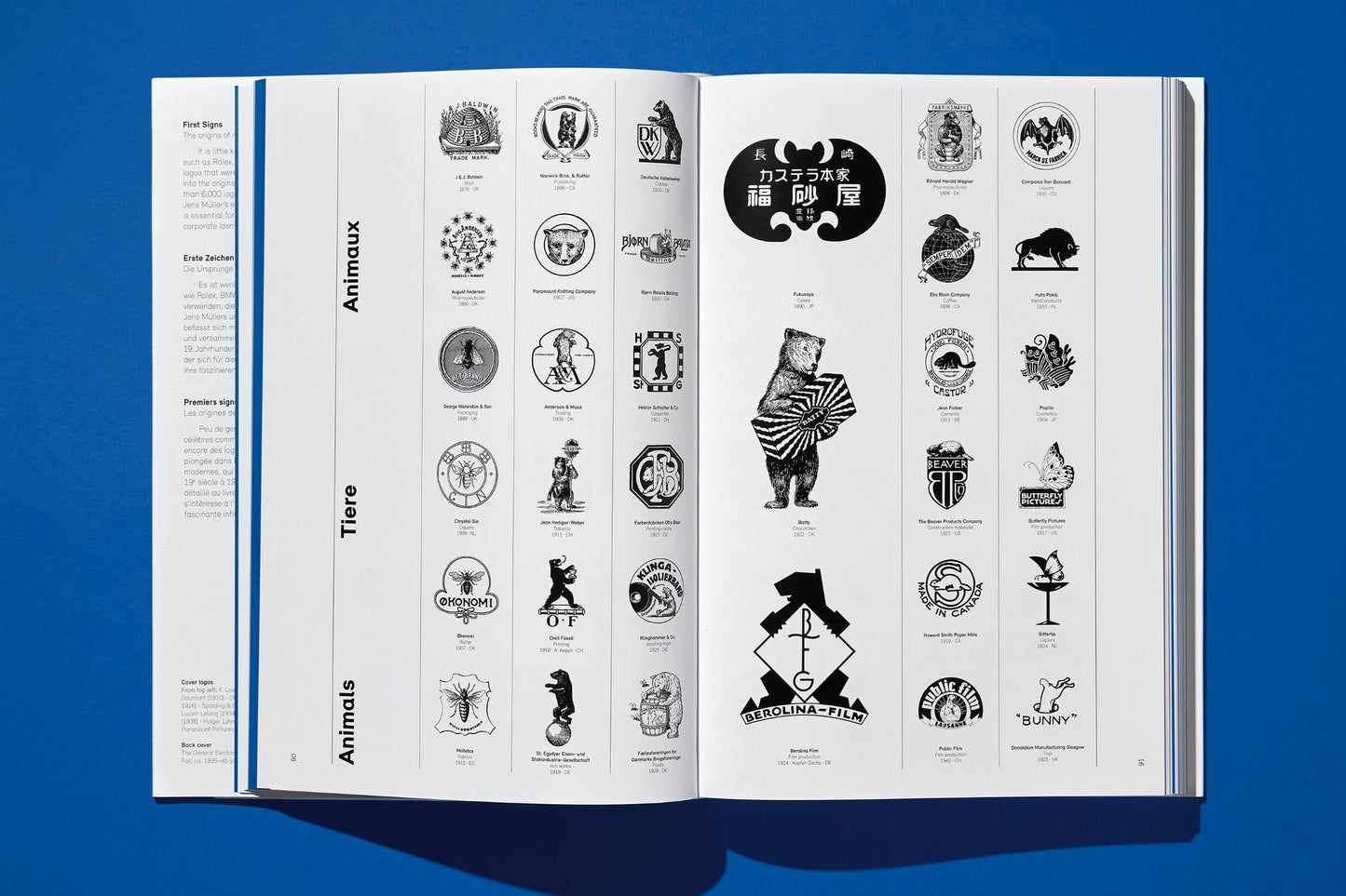 Logo Beginnings (German, French, English) Book