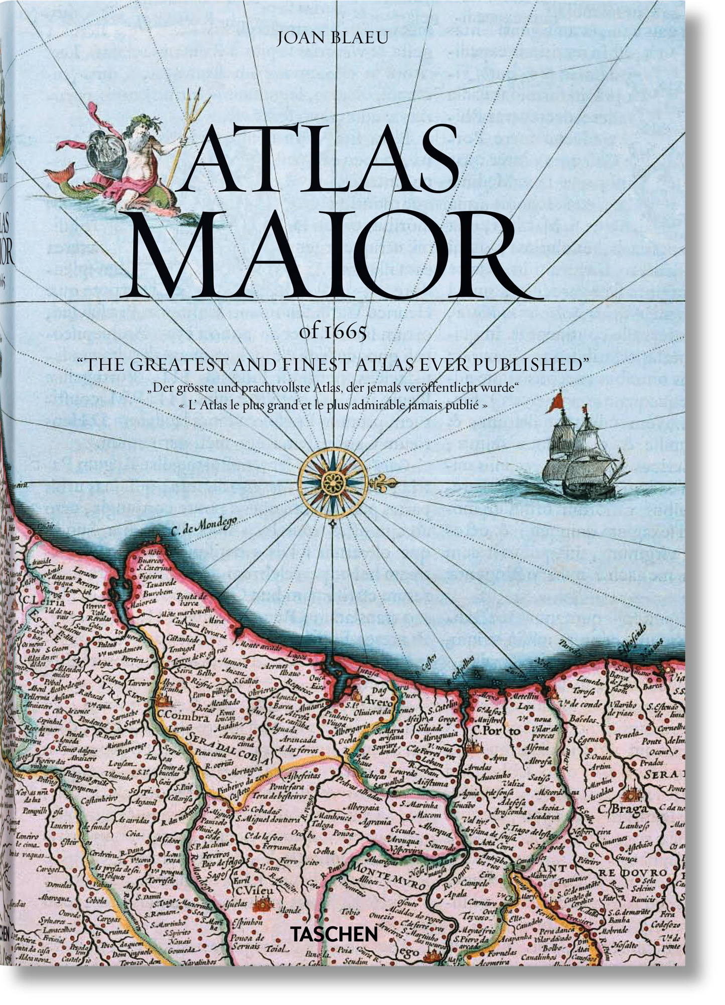 Joan Blaeu. Atlas Maior of 1665 (German, French, English) Book