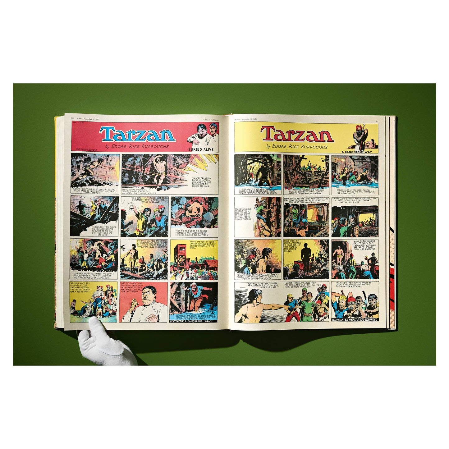Hal Foster’s Tarzan. The Complete Sunday Comics 1931–1937 (German, French, English) Book