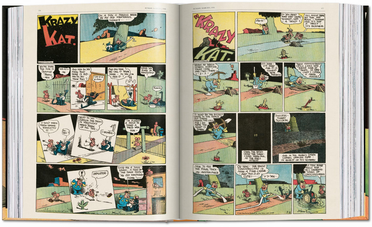 George Herriman. Krazy Kat. The Complete Color Sundays 1935–1944 (English) Book