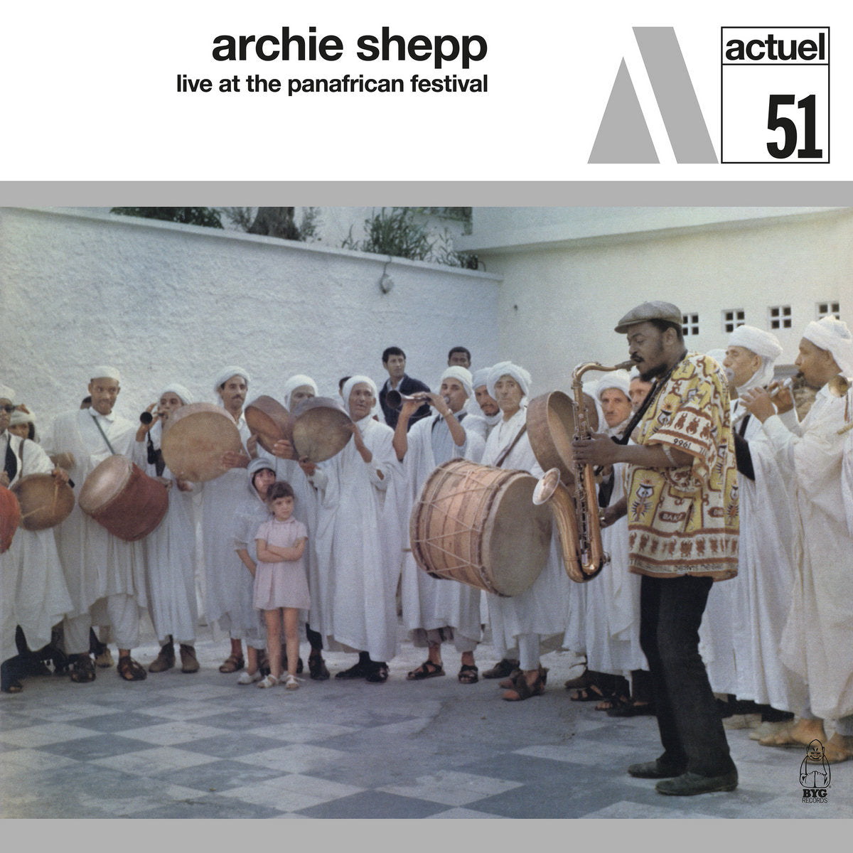 Archie Shepp - Live At The Pan-African Festival [LP] Vinyl Record Album Cover