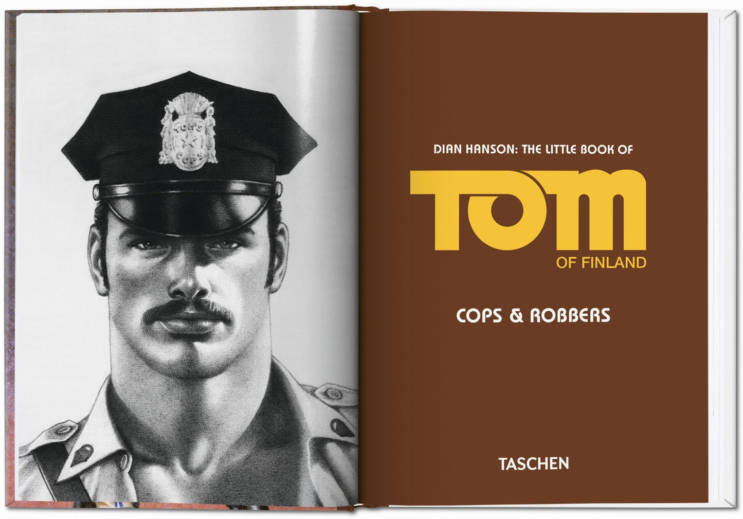 The Little Book of Tom. Cops & Robbers (German, French, English) Book