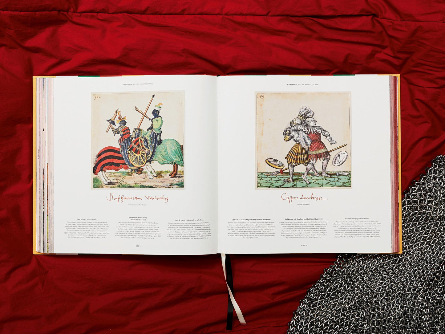 Freydal. Medieval Games. The Book of Tournaments of Emperor Maximilian I (German, French, English) Book
