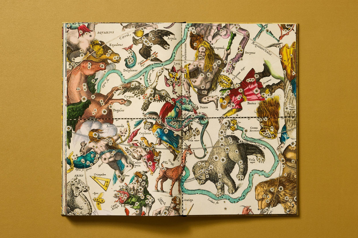 Cellarius Atlas (German, French, English) Book