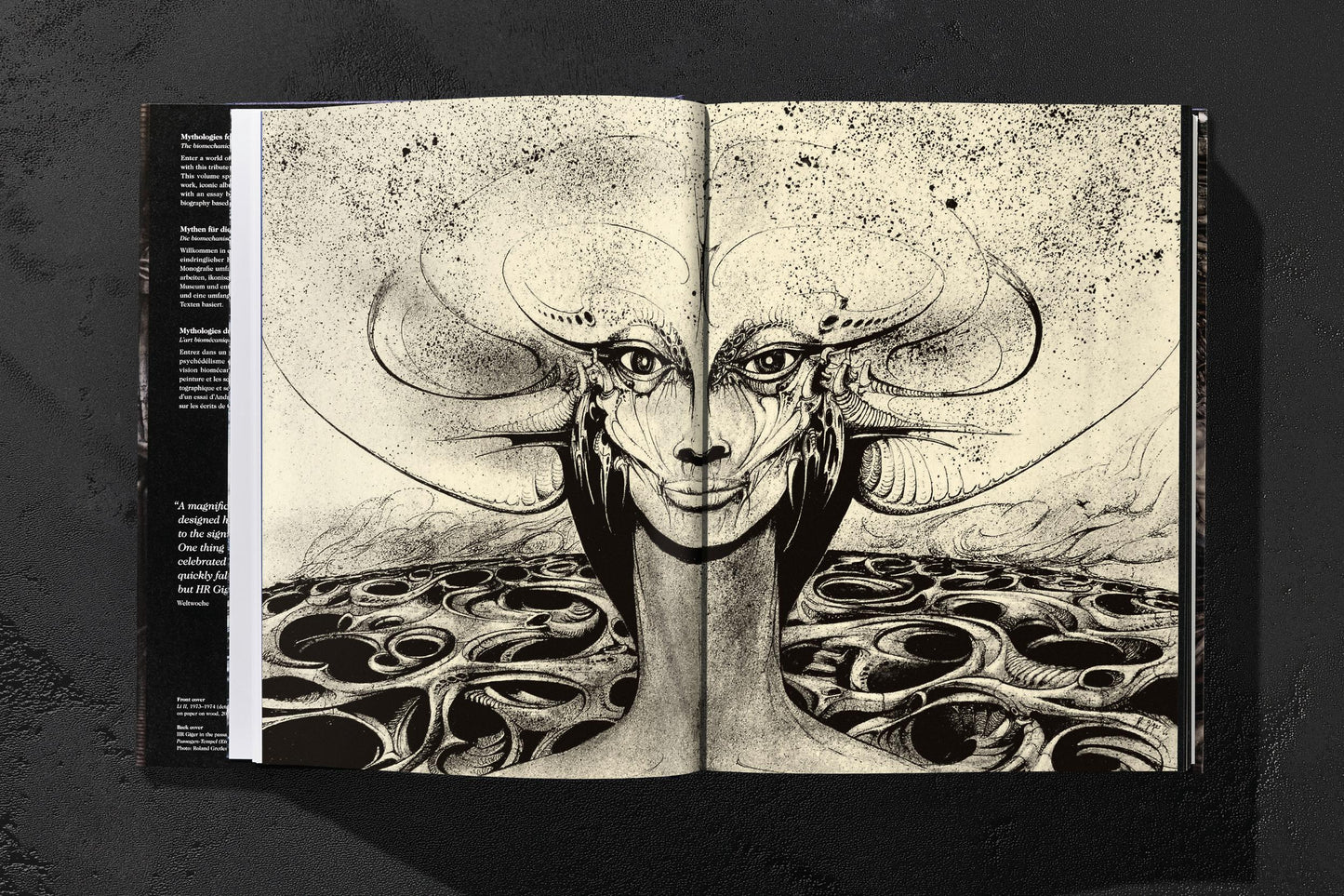 HR Giger (German, French, English) Book