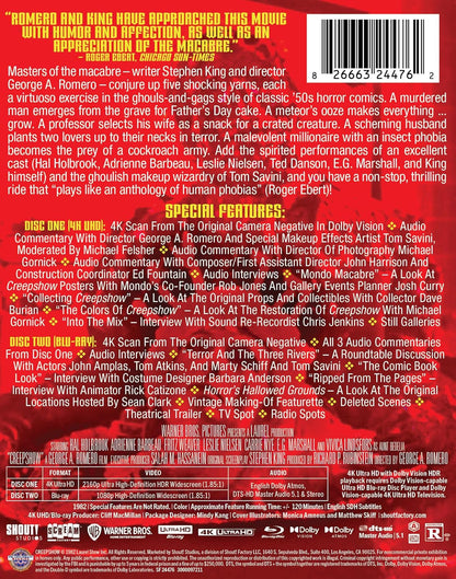 Creepshow (1982) - Limited Edition Steelbook (4K Ultra HD + Blu-ray)
