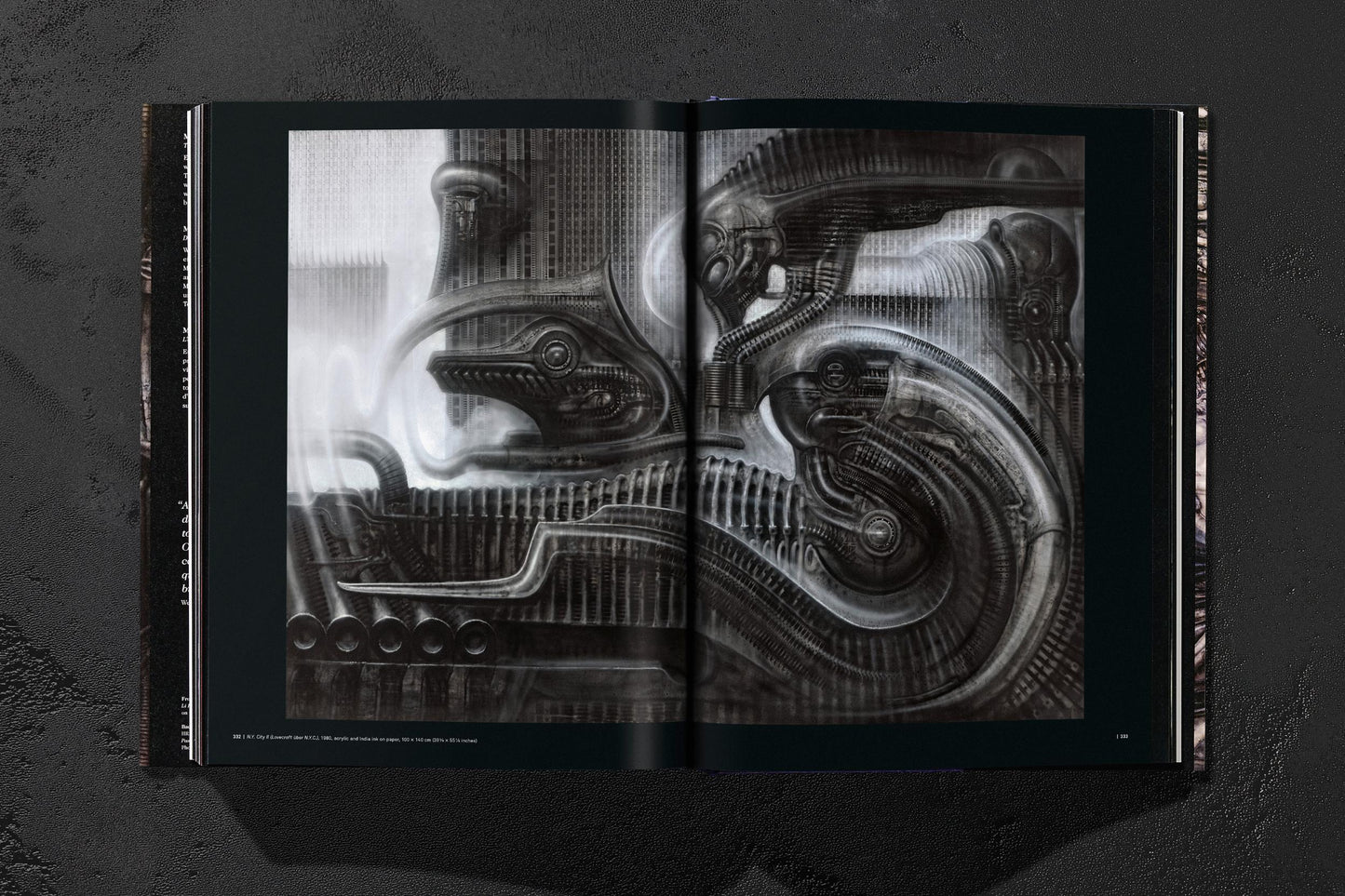 HR Giger (German, French, English) Book