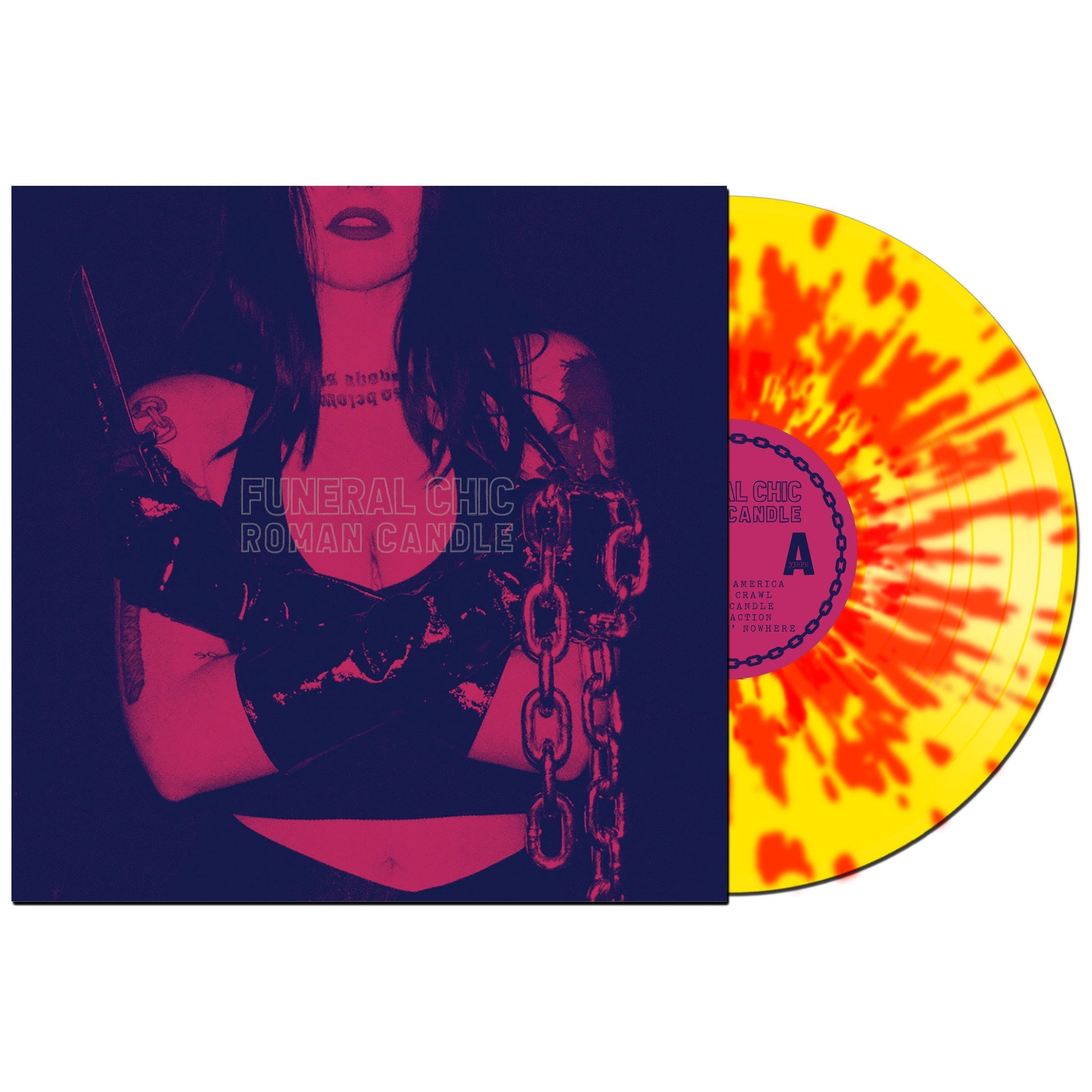Funeral Chic "Roman Candle" 12" Vinyl Record