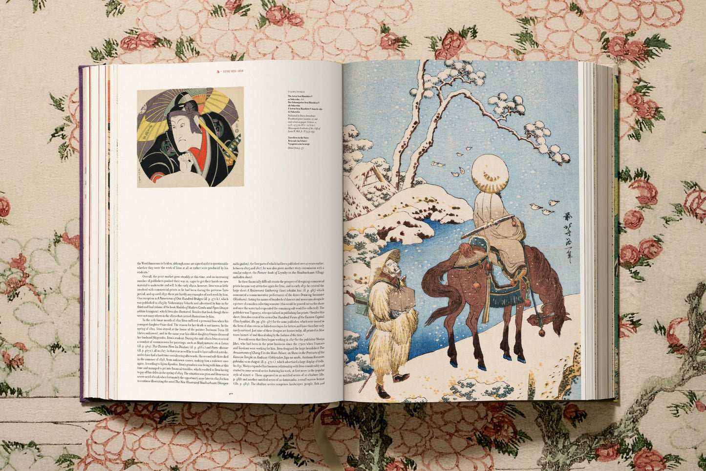 Hokusai (German, French, English) Book