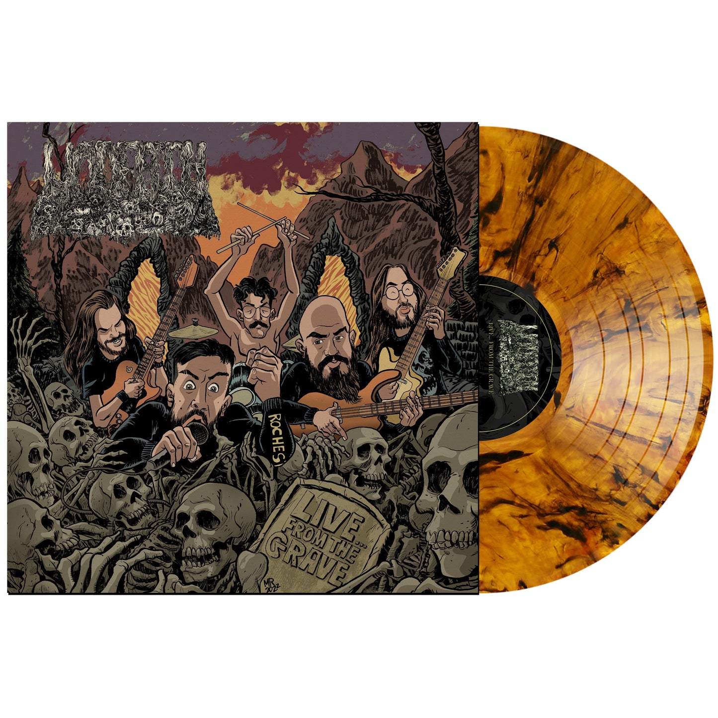 Undeath "Live...From The Grave" 12" Vinyl Record