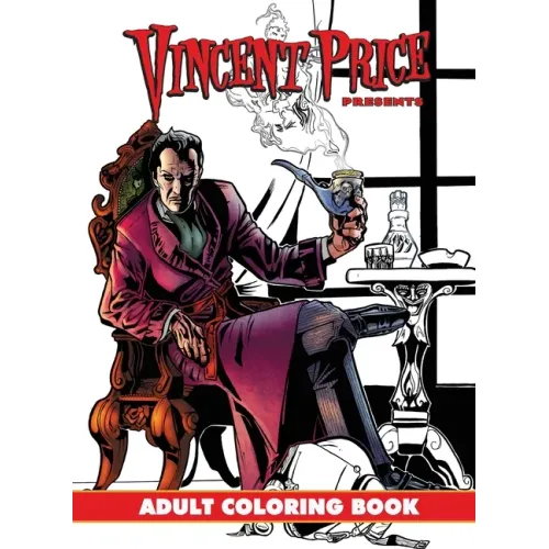 Vincent Price Presents: Adult Coloring Book