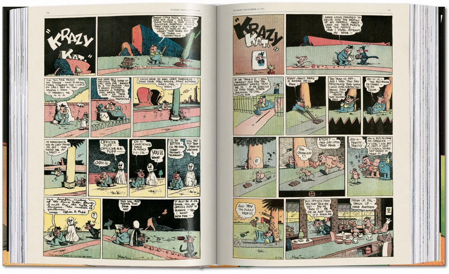 George Herriman. Krazy Kat. The Complete Color Sundays 1935–1944 (English) Book