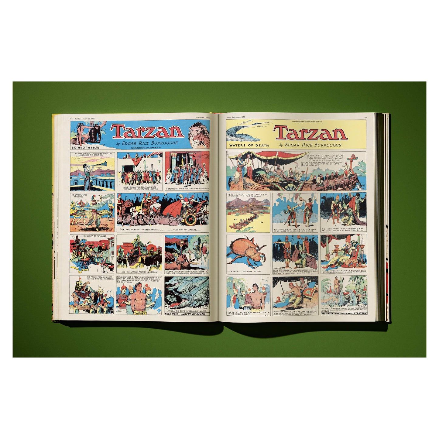 Hal Foster’s Tarzan. The Complete Sunday Comics 1931–1937 (German, French, English) Book