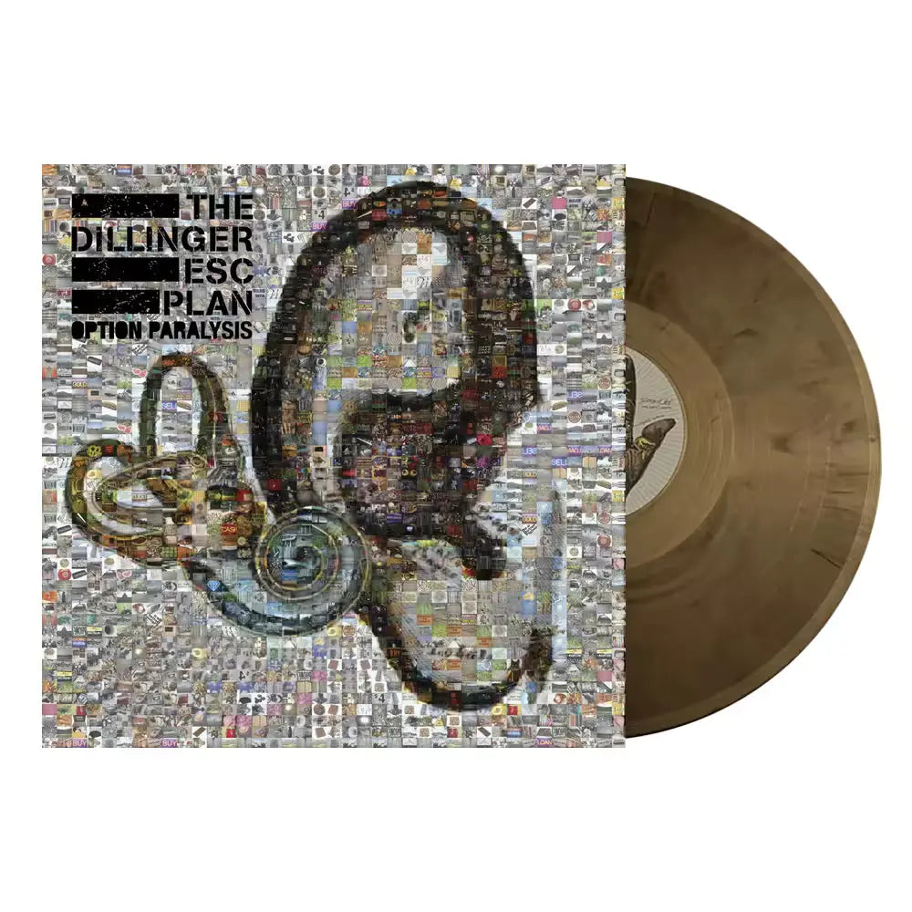 The Dillinger Escape Plan - Option Paralysis [Black & Gold] Vinyl Record