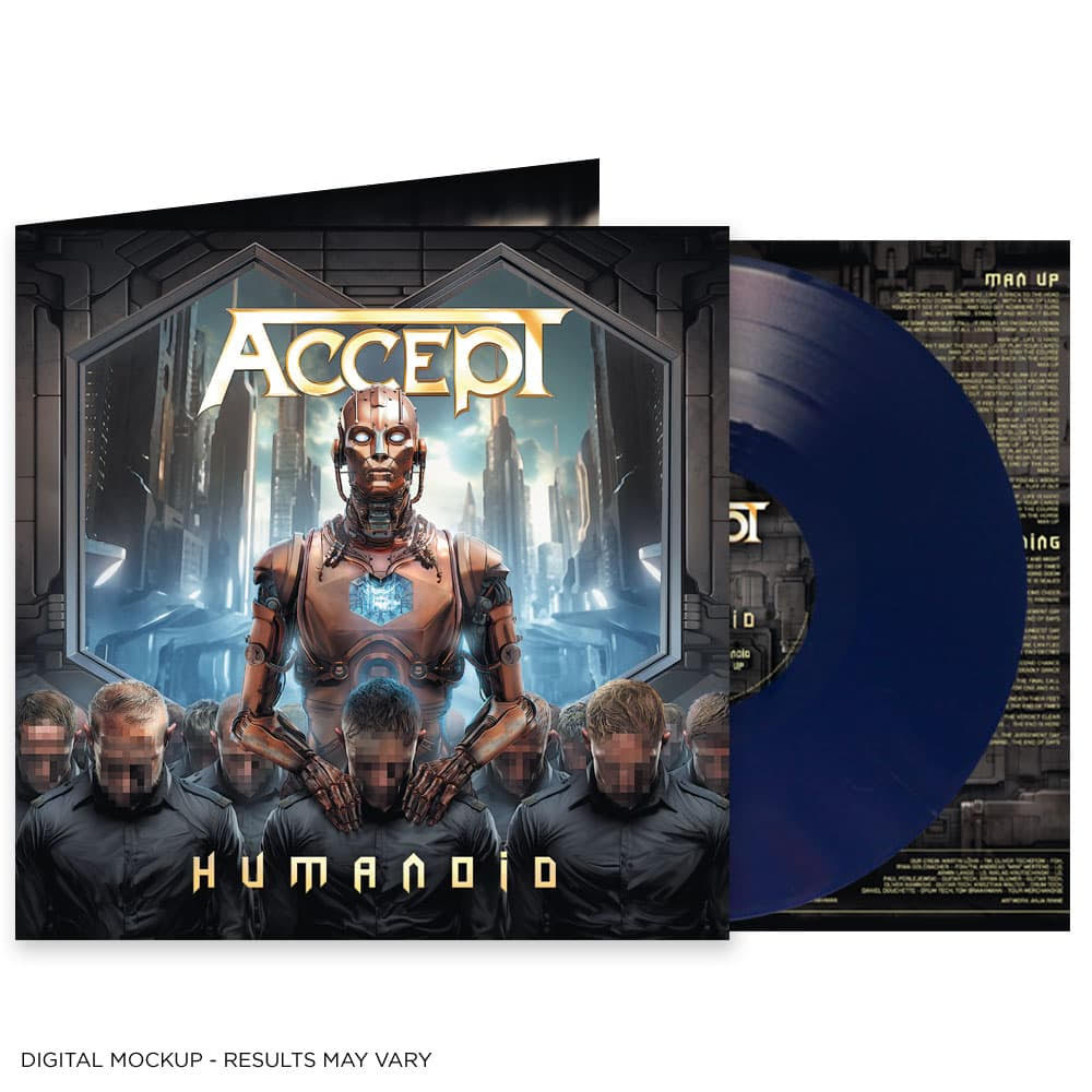 Accept - Humanoid (Indie Exclusive, Colored Vinyl, Blue) [Vinyl] Vinyl Record