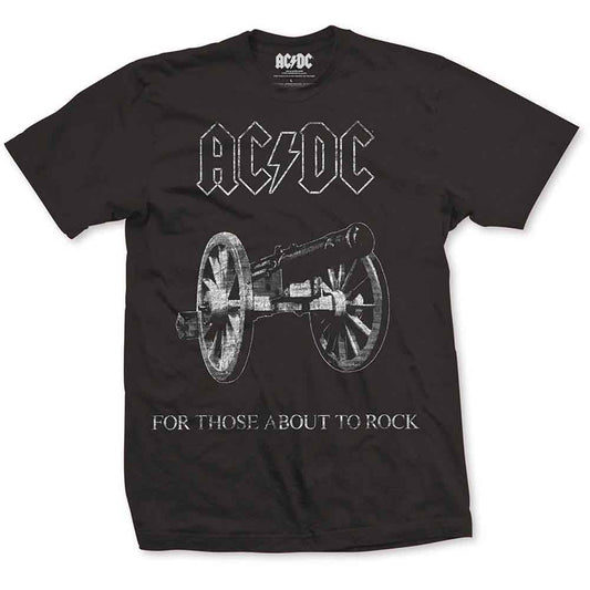 AC/DC About to Rock Mens T Shirt Officially Licensed