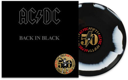 Back In Black: 50th Anniversary (Limited Edition, Black & White Marble Colored Vinyl) [Vinyl] Vinyl Record