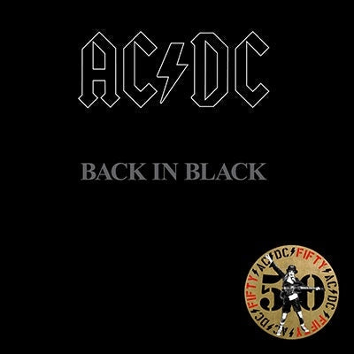 Back In Black: 50th Anniversary (Limited Edition, Black & White Marble Colored Vinyl)  Vinyl Record